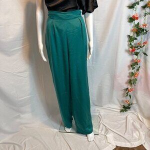 Forest Green Palazzo Pants Size M‎ RefH043